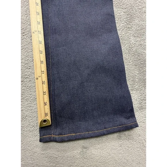 Vintage Levis 746 Student Bell Bottom Jeans Mens 28x36 Blue Dura Plus 70s
